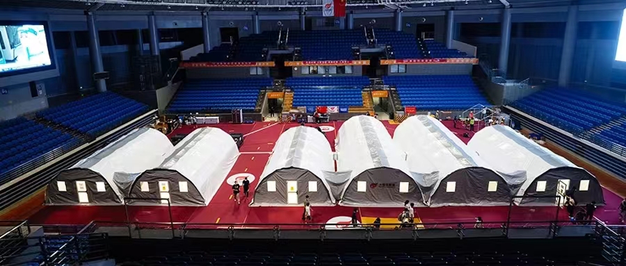 2400萬人次全民核酸的堅強后盾——氣膜實驗室